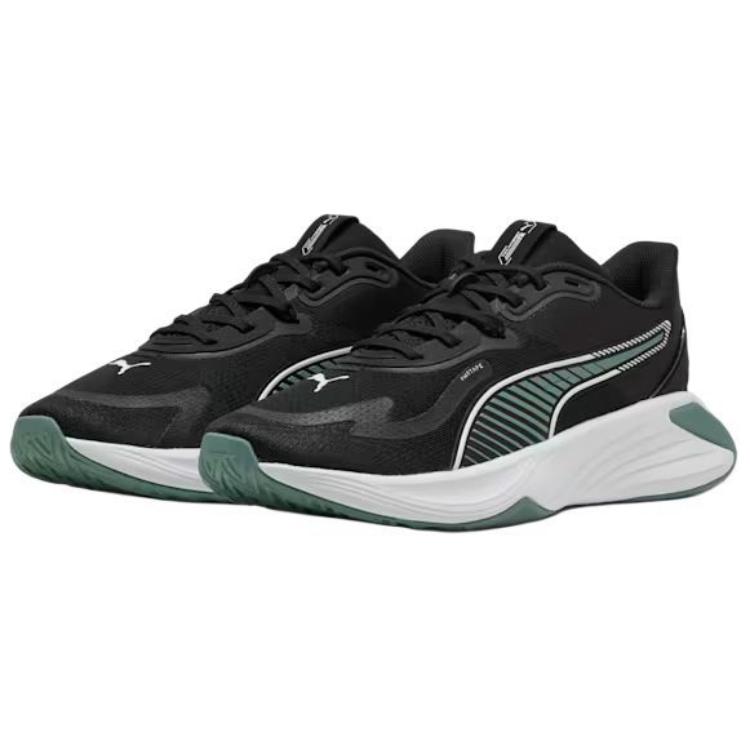 Puma PWR Hybrid Black Green Moon Men Sneakers White 310282-04