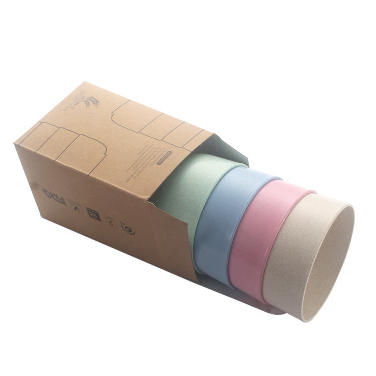 

4 Thickened Instant Noodle Soup Bowls for Home Use 4 bowls (with packaging)