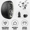 Universelles Reifenreparaturset 40 Teile Reifenreparaturstopfen Roller Gumminägel Gumminoppen & Schrauben für Auto, Motorrad & LKW