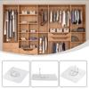5/10/20PCS Shelf Support Peg About 6*6cm Plastic + Vviscose