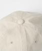 MILLO WOMEN Stitch Cotton Ball Cap [Light Beige]