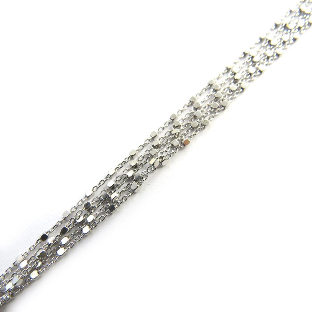 Les Trésors De Lily [N3041] - Silver Bracelet 'Kenya' (5 Rows) Rhodium-plated