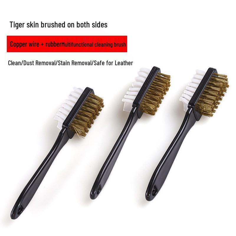 Dual-Sided Suede & Nubuck Leather Cleaning Brush with Eraser Stain Removal