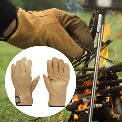 Garden Gloves Strong Grips Anti Slip Working Heat Resistant for Gardening Trolleys Cooking