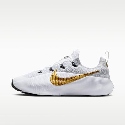 Nike LeBron TR 1 Wolf Grey White Metallic Gold 42