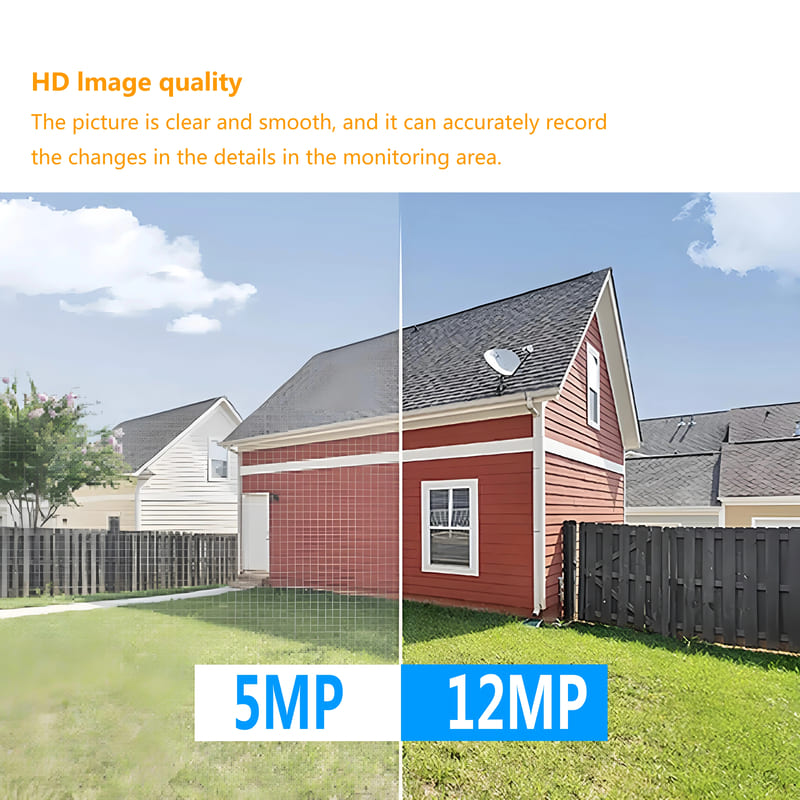 Kamera do monitoringu wideo z 3 obiektywami, kamera CCTV z siecią Wi-Fi, karta SIM 4G, bezprzewodowy monitor 360, zewnętrzne, wodoodporne kamery bezpieczeństwa