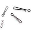 200 Counts Fishing Snap Clip 4 Size Combination Fast Release Connectors for Baits Fishing Accessories