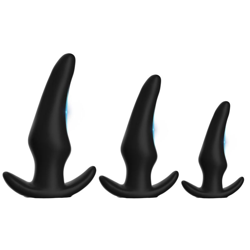 3 Größen Analplugs Riesiger Buttplug Anal Erotische Sexspielzeuge für Männer Frauen Analplug Vaginale Masturbation Orgasmus Tragen Sie ihn beim Ausgehen