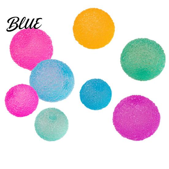 Soft Squeeze Ball Semitransparent Frosted Stress Anxiety Relief Textured Toy Sensory Decompression Fidget Party Favors Relaxation