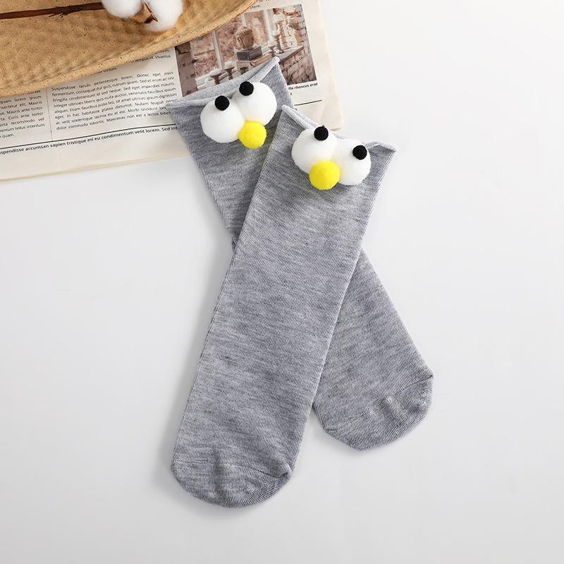 

Детская мода Большие глаза Детские носки Милые мультяшные детские конфетные чулки и носки Милые носки для мальчиков и девочек Детские носки Аксессуары серый