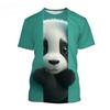 Kinderkleidung 3D-Druck Niedliche und Lustige Tiere Kurzarm Grafik-T-Shirts Jungen Mädchen Rundhals Oberteile T-Shirt Kinderkleidung