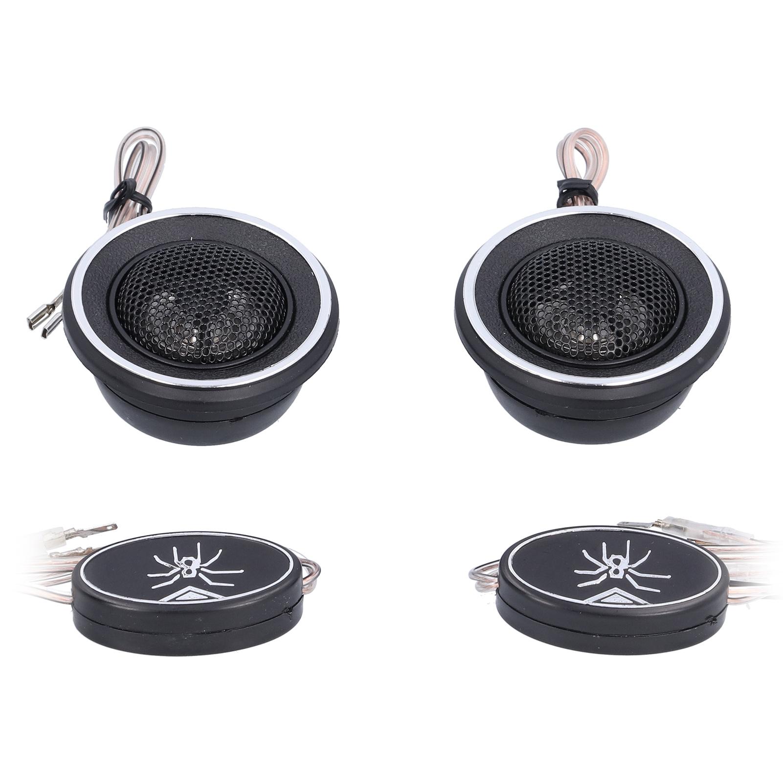 

2шт купольный твитер динамик 150 Вт высокоэффективный чистый звук громкоговоритель универсальный для автомобиля