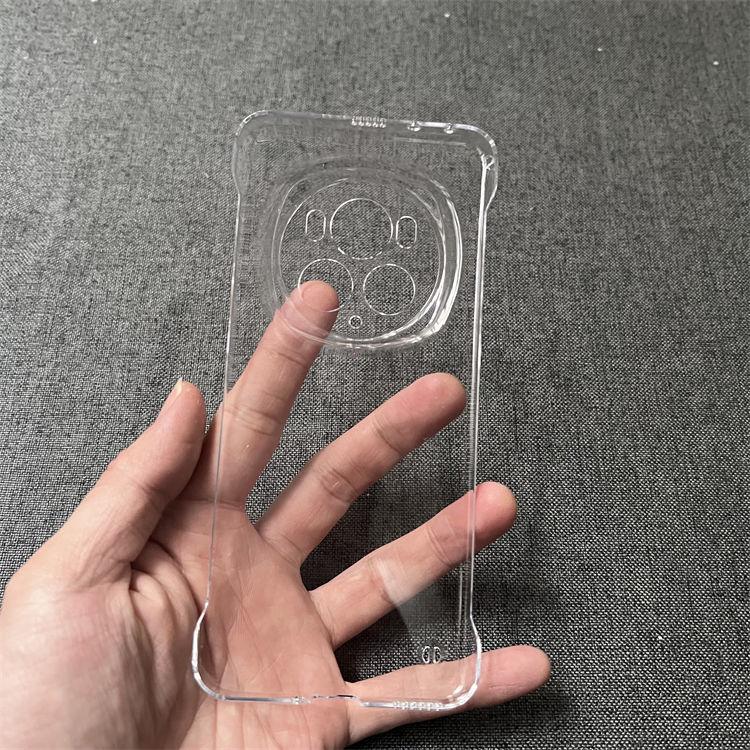 For Honor Magic 7 6 5 Pro 5Lite 7RSR Rahmenlose PC-Handyhülle, transparente, ultradünne Rückseite