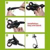 Universal Lazy Mobile Phone Gooseneck Stand Holder Stents Flexible Bed Desk Table Clip Bracket For Phone Flexible Holder Arm