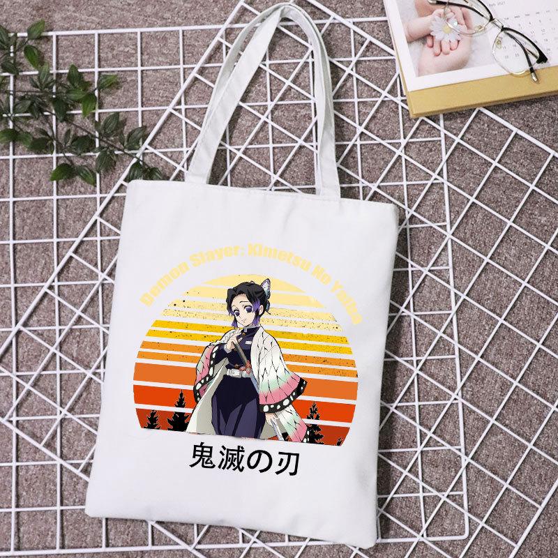 Grinding Anime Shoulder Bag Tote Bag Creative Shoulder Bag Tanujiro Satchel Comic-Con