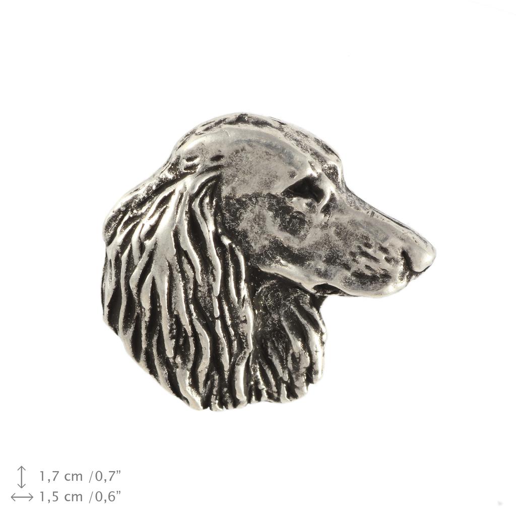 Dachshund V - Broche de cachorro em caixa de presente, alfinete elegante, broche de lapela para jaqueta da marca Art-Dog