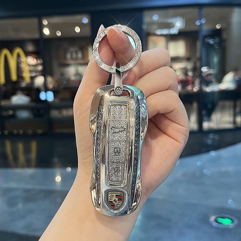 Univerzální pouzdro na klíče Porsche pro Macan, 718, Cayenne, Panamera, 911, Taycan - Unisex design