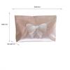 Bowknot Embroidered Chic Toiletry Bag Portable Makeup Pouch Versatile Travel Cosmetic Bag For Organizer Women Clutch Bag