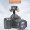 Rotatable Action Camera Cold Shoe Mount With 1/4 Screw Hole For Stabilizers Monopods And Outdoor Photography Equipment
