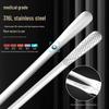 Stainless Steel Anti-Scalding BBQ Tongs for Kitchen Cooking