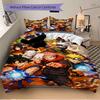 Superhero Anime Characters Print 3Pcs Bedding Setduvet Cover With 2 Bedropillowcase Home Birthday Gift