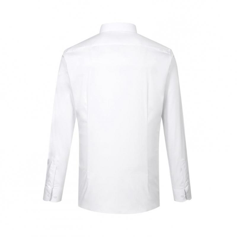 Daks Easy Care Stretch Solid Slim Fit Dress Shirt Dmp1shdl302a1