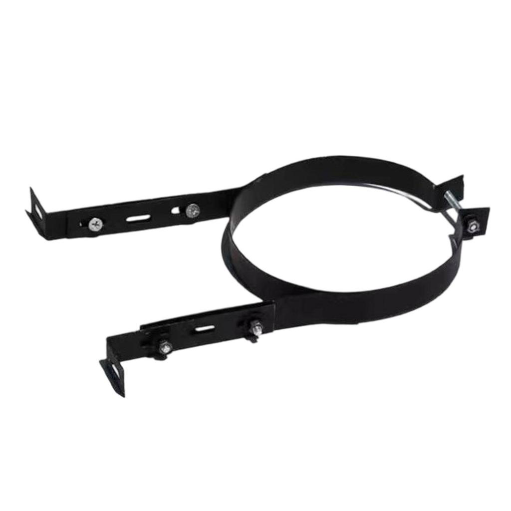 Adjustable Stainless Steel Fireplace Support, Chimney Flue Clamp, Wall Mounting Strap, Hanging