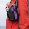 Crossbody Bag Accessory Pouch Organizer Storage Belt Nylon Zipper Hanging Suitable for Hiking