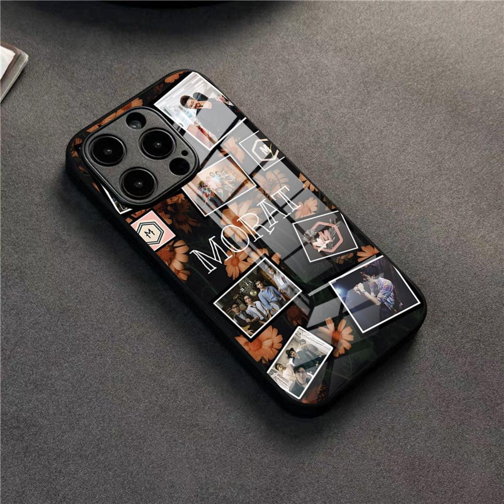 Band Morat Balas Perdidas Phone Case For 17 Pro Max IPhone 16 Pro 14 12 11 13 Mini X XR XS 15 Plus SE Glass Cover