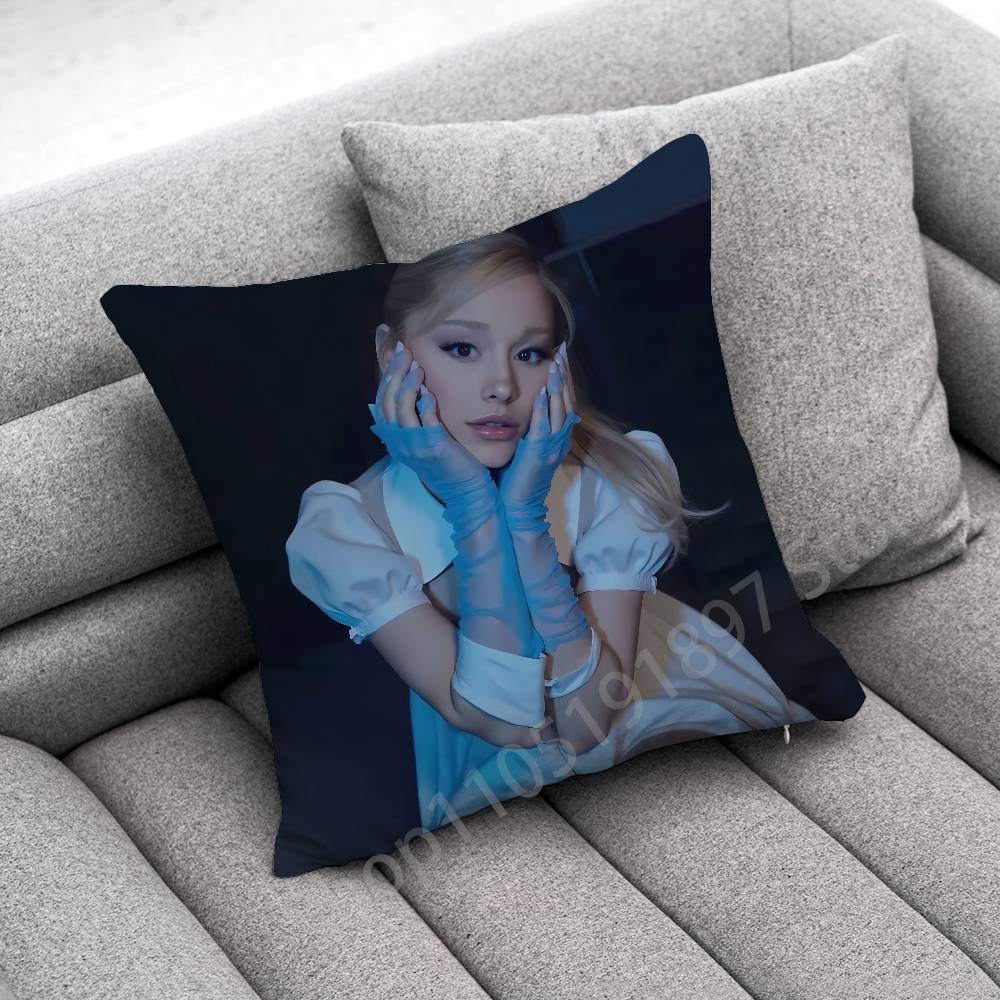 A-Ariana G-Grande Eternal Sunshine Throw Pillow Case For 50cm 40cm 55cm 45cm 30cm Square Bedroom Pillowcase Cover