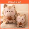 Pine Squirrel With Cone Plush Toy Stuffed Doll Home Bedroom Decoration Kids Gift