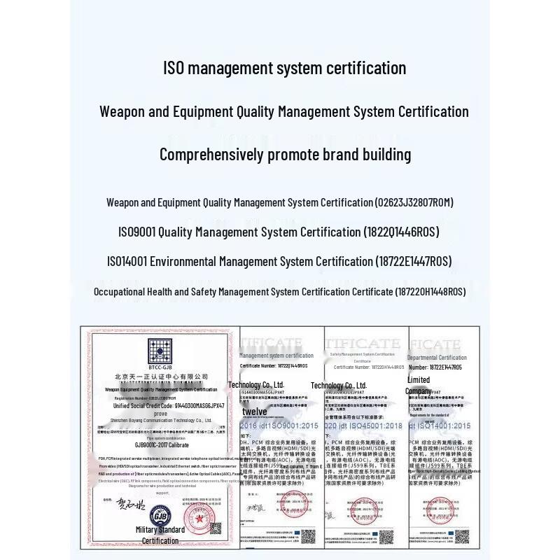 Boyang SFP+ 10G Single-mode Dual Fiber Optical Module for Huawei Switches