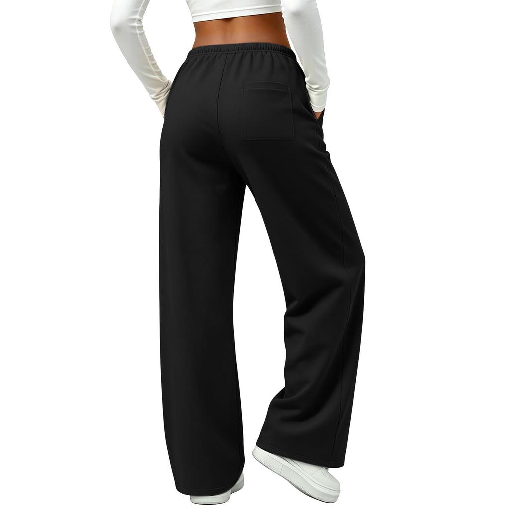 Women's Casual Drawstring Joggers with Pockets for Everyday Wear