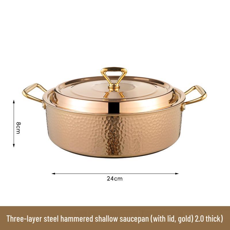 

Высококачественный вок из нержавеющей стали Инь-Ян для индукции и газа