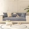 Thickened Plush Sofa Cushion Jacquard Non-Slip Cover Cotton Velvet Universal Living Room Sofa Back Cover