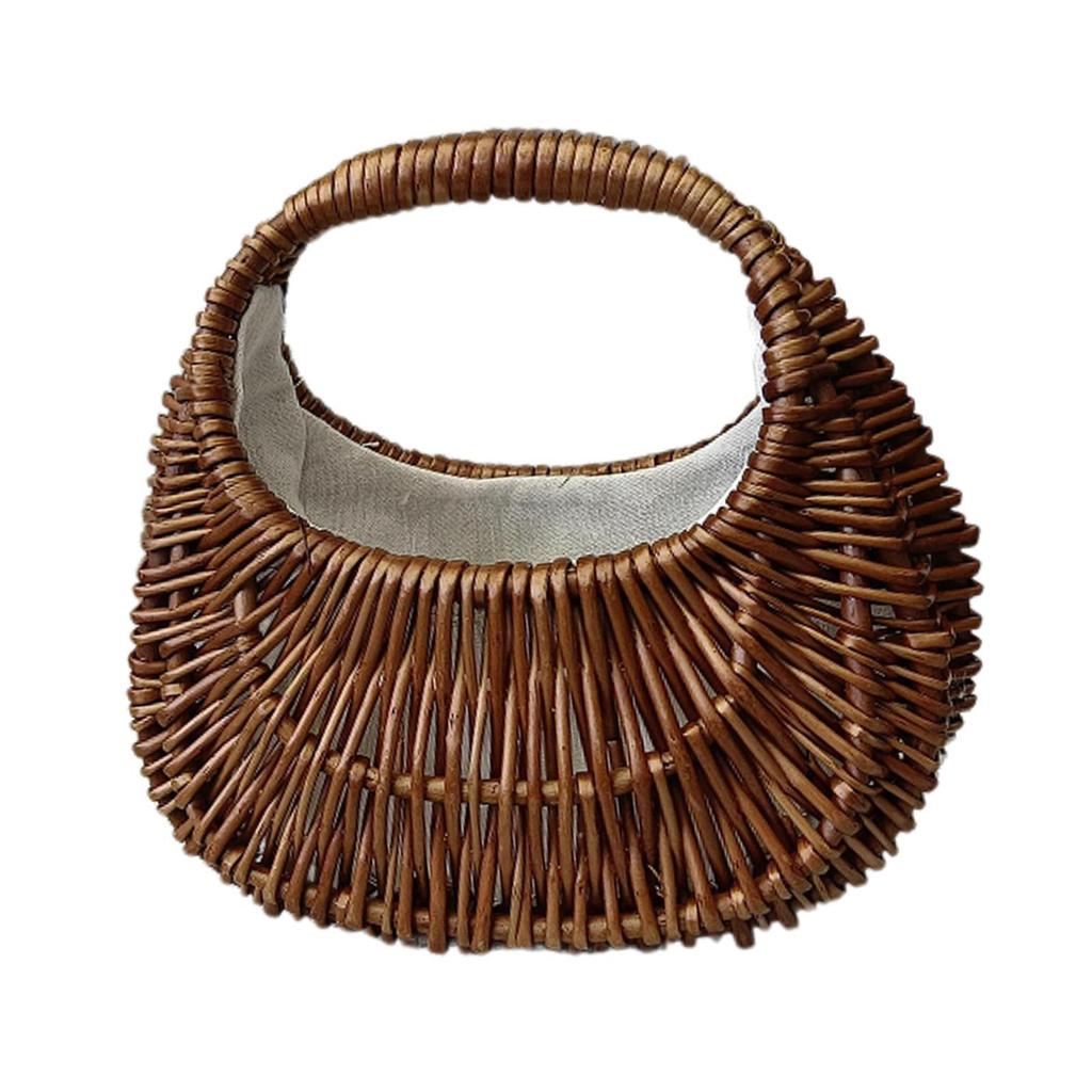 Elegant Woven Tote Bag for Sophisticated Spring Occasions