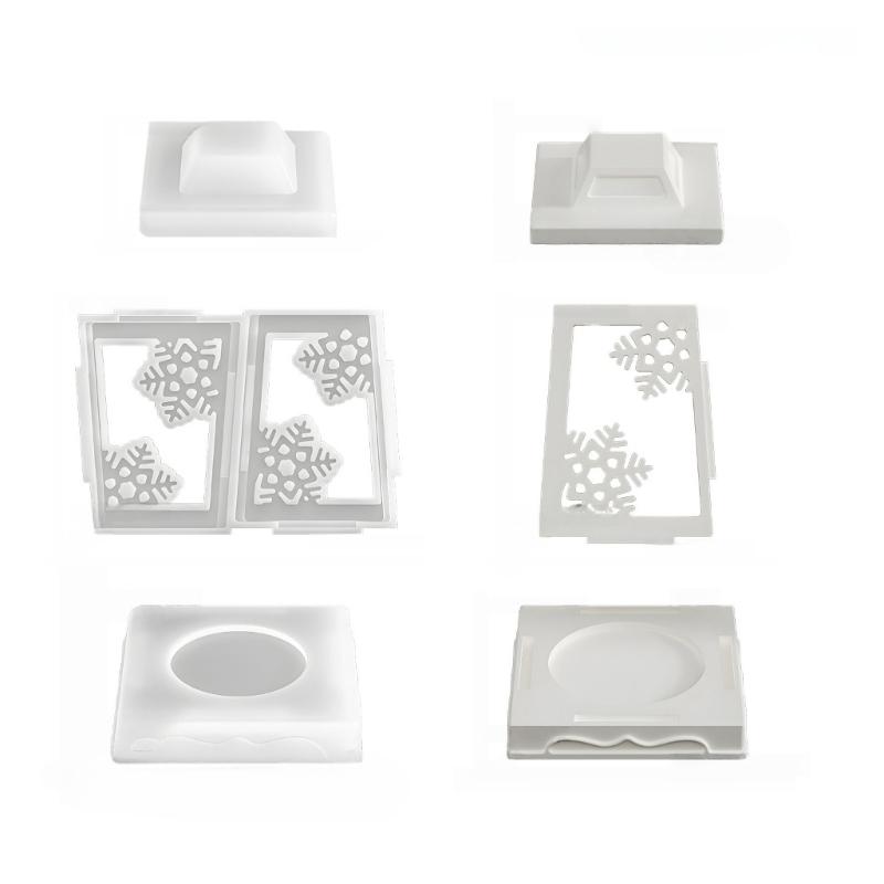 

Ductile Silicone Candle Making Shape For Handmade Deer Snowflake Lanterns Safe For Kids And Adults