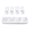 Controller  R Station for   Remotes Controller  R Dock Station with 4 Pack 2800mAh Re Able Battery