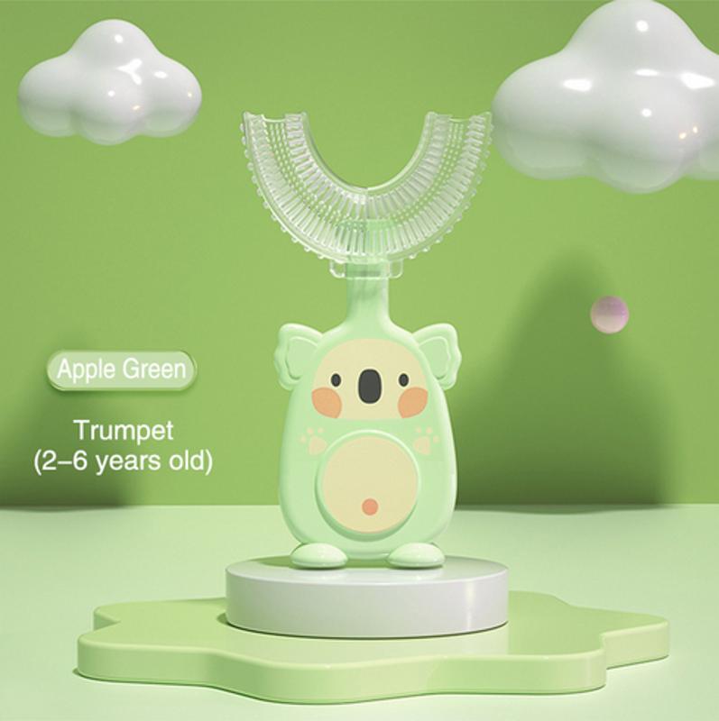 Baby Toothbrush Children's Teeth Oral Care Cleaning Brush Soft Silicone Baby Teether Toothbrush New Baby Products 2-12 Years Old