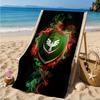 Amed Sk Crest Design Beach Towel, Quick-drying, Easy To Care For, Suitable for Both Fitness and Beach Vacations,Sports Essential