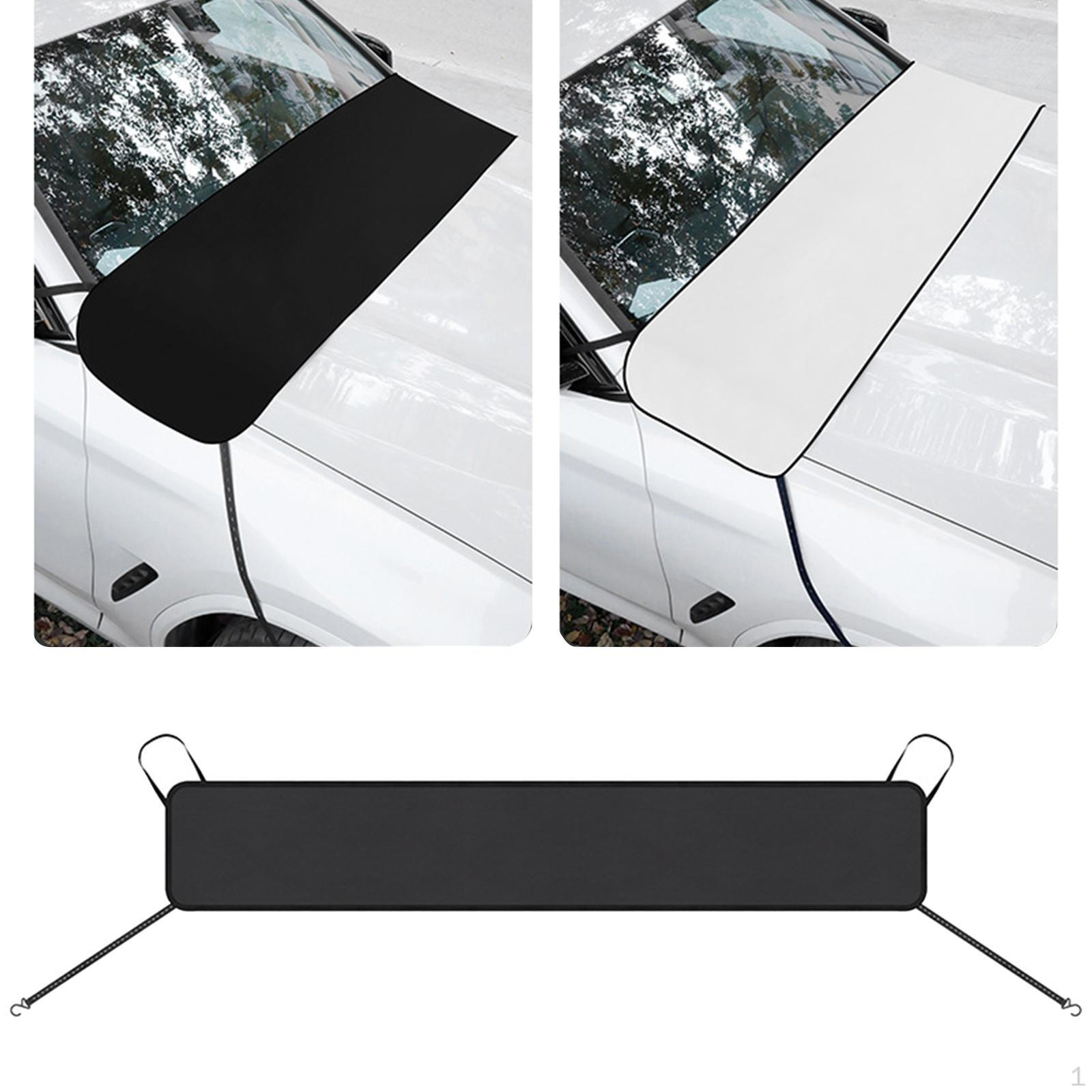 

Автомобильная накладка на лобовое стекло для защиты листьев и пылезащиты L