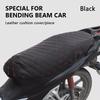BLALION Motorcycle Seat Cover Thickened Waterproof Anti-skid Seat Protection 3D Faux Leather Seat Pad Protective Cover for Moto