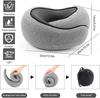 Airplane Travel Neck Pillow Cervical Vertebra Travel Portable Noon Break Aircraft U Type Of Pillow with Storage Bag Trip Supply