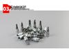 46-Piece Automotive & Motorcycle Repair Ratchet Socket Wrench Tool Set