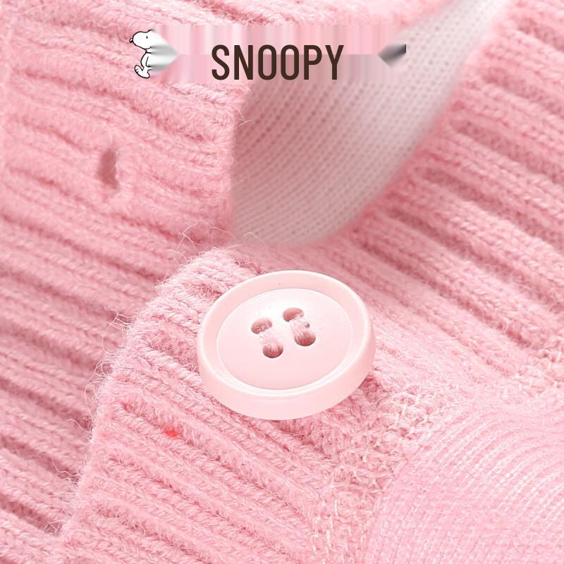 Snoopy Women's Plush Lined Cartoon Sweater