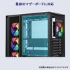 XPG INVADER X Pillarless Tempered Glass Showcase-Type Mid-Tower Cabinet, White INVADERXMTWOF-WHCWW-A