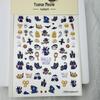 3D Embossed Dark Castle & Jack-o'-lantern Nail Art Stickers for Kids' Planners
