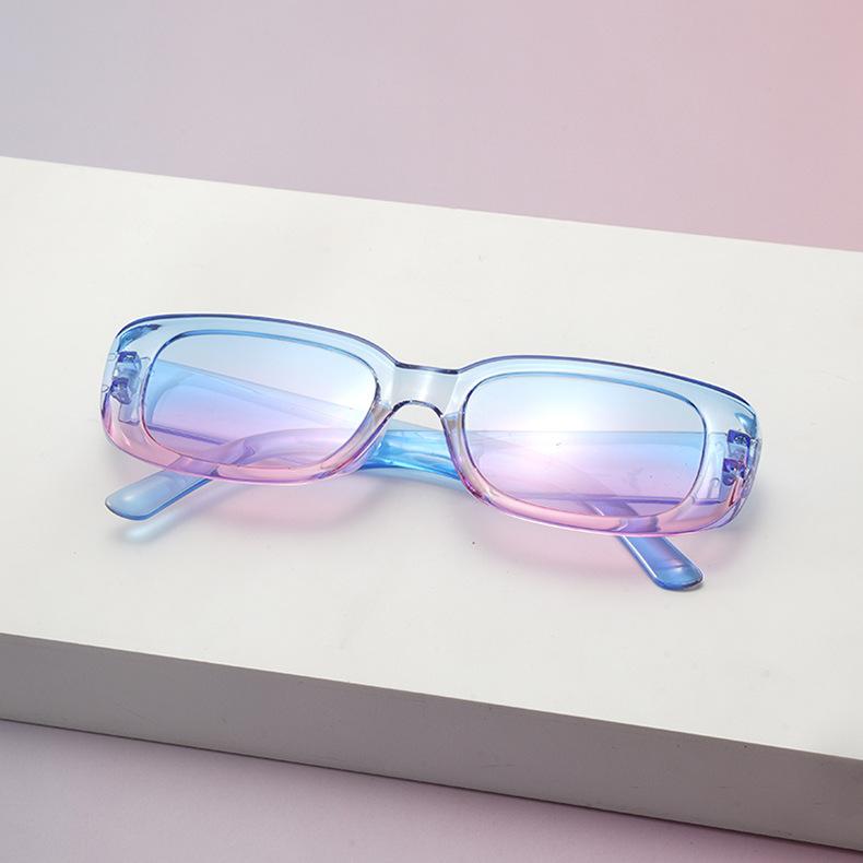 New Women Fashion Candy Color Small Frame Sunglasses Men sun glasses Women Vintage Trendy Style der Eyewear