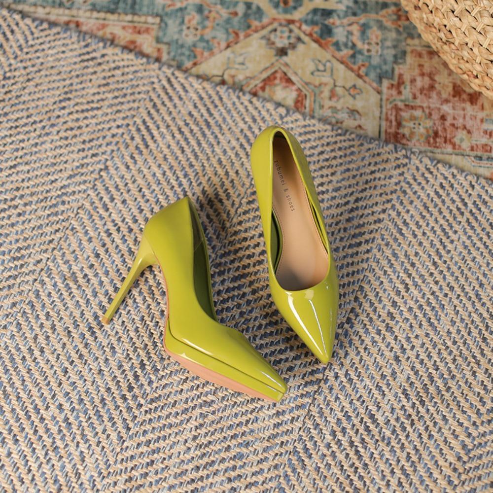 Elegantní Dámské Boty na Vysokém Podpatku Model Módní Přehlídka Vysoké Podpatky Dámské Špičaté Nepromokavé Platforma 10,5CM Stiletto Dámské Boty