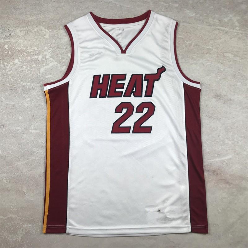 Miami Heat NBA Basketball Jersey White Team Uniform Men Women Adult Sports Training Game Wear